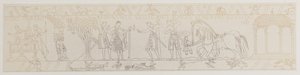 [Szene aus dem Teppich von Bayeux] von Josef Albert