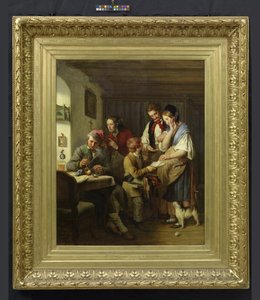 Das Lotterielos von Josef Danhauser