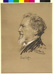 Bild von Emil Ertl 1889 von Josef Engelhart