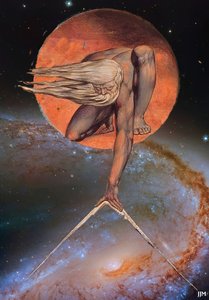 JJM-recreate: Blake-W_Der Alte der Tage+JWST von Josef Johann Michel