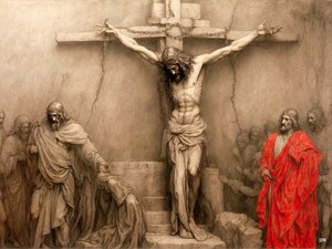 Jesus am Kreuz (3)