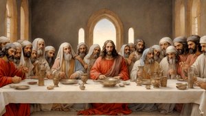 Jesus das letzte Abendmahl