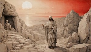 Jesus erweckt Lazarus vom Tode