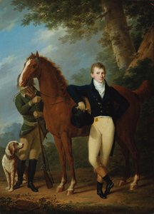 Der Glockengießer Johann Caspar Hofbauer mit Pferd und Jäger von Josef Kreutzinger