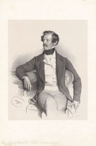 Alexander Freiherr von Bach (1813-1893), Jurist, Politiker von Josef Kriehuber
