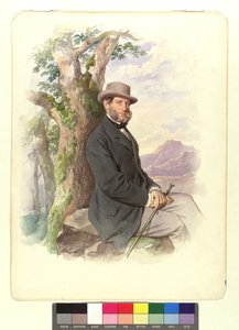 Anton Ritter v. Schmerling, Präsident des Obersten Gerichtshofes etc. von Josef Kriehuber