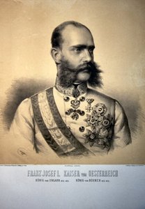 Franz Josef I. 1873 Litho