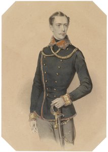 Franz Joseph in ungarischer Adjustierung um 1855