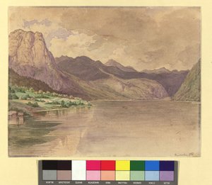 Grundlsee von Josef Kriehuber