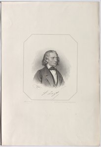 Porträt von Franz Liszt 1811-1886, 1856