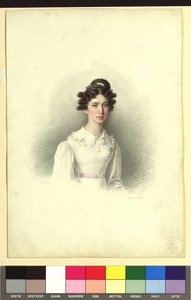 Trentsenskys Schwester von Josef Kriehuber