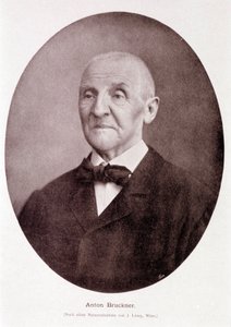 Österreichischer Komponist und Organist Anton Bruckner von Josef Löwy