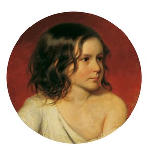 Kinderbildnis von Josef Matthäus Aigner