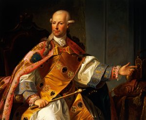 Porträt von Leopold II. von Habsburg-Lothringen von Josef and Mayrhofer Friedrich Kiss