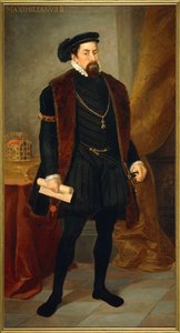 Porträt von Maximilian II. von Österreich von Josef and Mayrhofer Friedrich Kiss