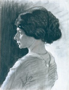Mädchenkopf von Josef Wawra
