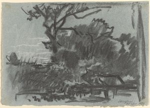 Waldszene von Josef Wenglein