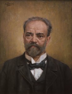 Antonín Dvořák, um 1901 von Josef Ženíšek