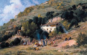 Katalanisches Volksfest "aplec" von Josep Berga Boix
