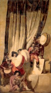 Cervantes, Don Quijote, Die Hochzeit des Camacho / J.M.Sert von Josep Maria Sert