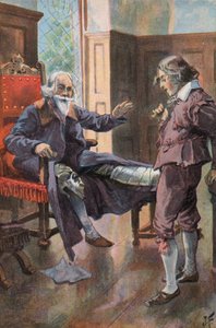 Robinson Crusoe: Mein Vater gibt mir ausgezeichneten Rat von Joseph (after) Finnemore