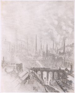 Munitionsstadt, Bibbys Jahrbuch von Joseph (after) Pennell