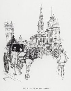 St. Martin-in-the-Fields von Joseph (after) Pennell