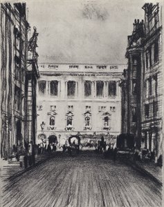 The Gaiety (Lithografie) von Joseph (after) Pennell
