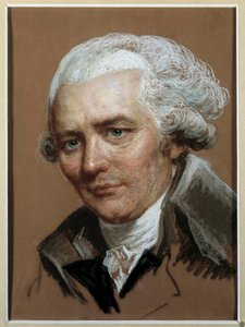 Porträt von Pierre Choderlos de Laclos, französischer Schriftsteller von Joseph (attr. to) Ducreux