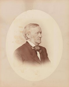 Porträt des Komponisten Richard Wagner 1813-1883, ca. 1870
