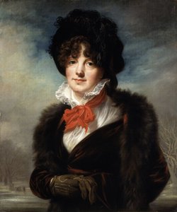 Mary Fryer Todd (geb. Evans), ca. 1798 von Joseph Allen