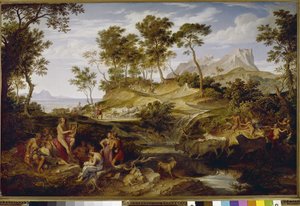 Apollo unter den thessalischen Hirten von Joseph Anton Koch