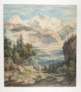 Schweizer Landschaft von Joseph Anton Koch