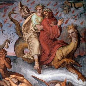 Die Hölle aus Dantes Göttlicher Komödie (Detail)
