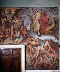 Die Hölle aus Dantes Göttlicher Komödie (Detail)