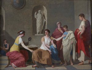 Cornelia, Mutter der Gracchi, ca. 1793