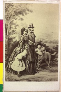 Kaiser von Österreich mit Familie Franz Joseph I. von Joseph Bermann