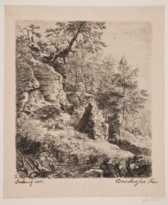 Felsenlandschaft von Joseph Brecheisen