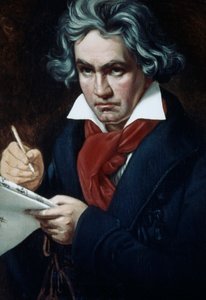 Ludwig van Beethoven (1770-1827), deutscher Komponist und Pianist