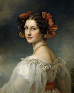 Porträt von Auguste Strobl