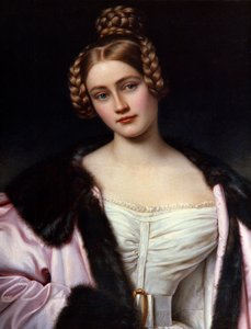 Porträt von Caroline Gräfin von Joseph Carl Stieler