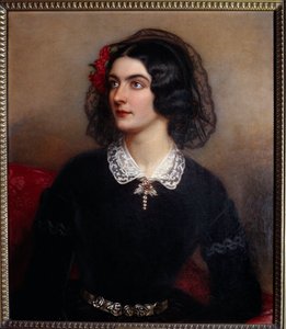 Porträt von Lola Montes oder Montez von Joseph Carl Stieler