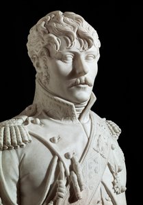 Eugène Rose de Beauharnais, genannt Prinz Eugène, Vizekönig von Italien und dann Herzog von Leuchtenberg (1781-1824), Adoptivsohn Napoleons I. Marmorskulptur von Joseph Chinard (1756-1813) 1806 von Joseph Chinard