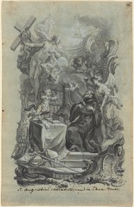 Der eifrige Gottesliebe des heiligen Augustinus von Joseph Christ