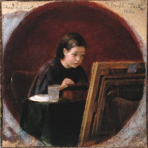 Porträt von Christina Mary Clark, ca. 1860 von Joseph Clark