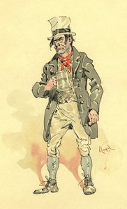 Bill Sikes von Joseph Clayton Clarke