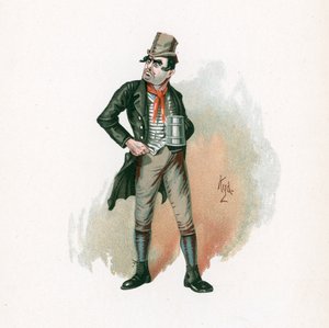 Bill Sikes, Illustration aus 