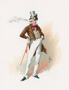 Dick Swiveller, Illustration aus 
