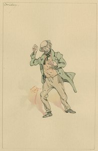 Mr. Gridley, um 1920er Jahre von Joseph Clayton Clarke