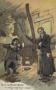 Quilp und Sampson Brass, Der Raritätenladen von Joseph Clayton Clarke